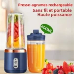 Portable 400ml USB Blender Smoothie Juicer Cups