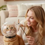 Cat Grooming Muzzle Anti Bite Breathable Pet Helmet - Image 5