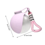 Stainless Steel Water Bottle Outdoor Dog Walking Folding Portable Water Cup With Lanyard Hook Leakproof Dog Water Drink Bottle - Image 6