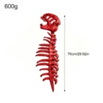 3D Plush Dino-saur Skeletons Costume Set Cozy Dinosaur Skeleton Plush Costume Realistic with Hood for Dress-Up Parties & Photos - Image 8