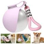 Stainless Steel Water Bottle Outdoor Dog Walking Folding Portable Water Cup With Lanyard Hook Leakproof Dog Water Drink Bottle - Image 3