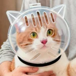 Cat Grooming Muzzle Anti Bite Breathable Pet Helmet - Image 4