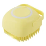 Silicone Dog Bath Massage Gloves Brush Pet Cat Bathroom Cleaning Tool Comb Brush for Dog Can Pour Shampoo Dog Grooming Supplies - Image 9