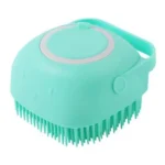 Silicone Dog Bath Massage Gloves Brush Pet Cat Bathroom Cleaning Tool Comb Brush for Dog Can Pour Shampoo Dog Grooming Supplies - Image 8