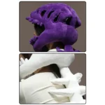 3D Plush Dino-saur Skeletons Costume Set Cozy Dinosaur Skeleton Plush Costume Realistic with Hood for Dress-Up Parties & Photos - Image 4