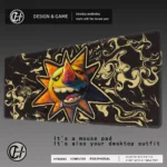 Sun Moon Anime Soul Eater Mousepad Large Anti-Slip Mouse Pad Stitched Edges Mat Durable Desk Laptop Gaming​ Keyboard Pad - Image 3