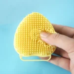 Silicone Dog Bath Massage Gloves Brush Pet Cat Bathroom Cleaning Tool Comb Brush for Dog Can Pour Shampoo Dog Grooming Supplies - Image 4