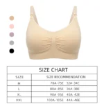 High Quality Plus Size Nursing Bra Breathable Women Breastfeeding Underwear Seamless Maternity Bra Push Up - Image 6