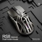 SmailWolf RS8 Bluetooth wireless 2.4g gaming mouse triple-mode lightweight e-sports gaming 1K return rate 10000DPI computer - Image 9