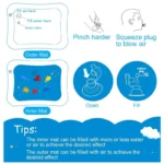 Baby Water Play Mat Inflatable Cushion PVC Infant Tummy Time Toddler Water Pad For Kids Early Education Developing Activity Toys - Image 6