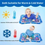 Baby Water Play Mat Inflatable Cushion PVC Infant Tummy Time Toddler Water Pad For Kids Early Education Developing Activity Toys - Image 5