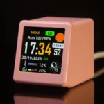 GeekMagic Ultra Smart WiFi Weather Station Bed Clock with Photo Album Gif Animation Desktop Decoration - Image 7