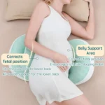 Pregnancy Pillow with 1pc Free An Auxiliary Pillow Cotton Waist Support Pillow for Pregnant Women Sleeping Body Pillow - Image 2