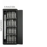 25 in 1 mini screwdriver set,flat head and cross shaped small screwdrivers, suitable for electronic products,Halloween,Christmas - Image 8