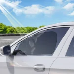 SEAMETAL Car Sun Shade Side Window Curtain Front Rear Window Sunshade Summer UV Blocking Suction Cup Car Sun Protection Curtains - Image 6