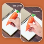 Judy & Nick Carrot Voice Recorder Electronic Sound Toy Can Write Graffiti Ballpoint Pen Novelty Voice Recorder Pen Gift - Image 3