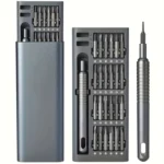 25 in 1 mini screwdriver set,flat head and cross shaped small screwdrivers, suitable for electronic products,Halloween,Christmas - Image 2
