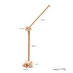 Baby Wooden Bedbell Bracket 0-12 Months Bed Bell Bracket Wooden Mobile Newborn Crochet Bed Bell Hanging Toys Newbaby Rattle Toys - Image 7
