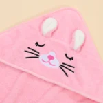 Cartoon Baby Bath Towels Soft Newborn Hooded Towel Blanket Cute Toddler Bathrobe Warm Sleeping Swaddle Wrap for Boys Girls - Image 5