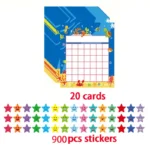 Incentive Reward Chart for Classroom Home Behavior for Kids Students Sticker Chart for Kids Behavior at Home Star Incentive Char - Image 9