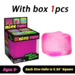 Schylling Needoh Nice Cube Sensory Nice-Sicle Stress Relief Squishy Cube Anti-Anxiety Squeeze Object For Focus ADHD Population - Image 10