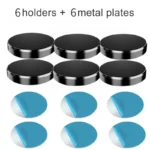 Magnetic Car Phone Holder Universal Car Phone Stand for iPhone Xiaomi Huawei Samsung Dashboard Wall Mounted Car Magnet Sticker - Image 12