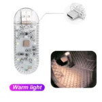 1 PC Multi Color Car Light Wireless LED Touch Light Roof Light Sensor Read Lamp Mini USB Charging Light Car Interior Accessories - Image 14