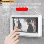Fixed Universal Waterproof and Anti-fog Mobile Phone Case for Bathroom Shower Phone Holder Waterproof Can Touched Shower Phone - Image 3