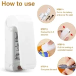 Mini Hea Bag Seal Machine Package Sealer Bags Thermal Plastic Food Bag - Image 3