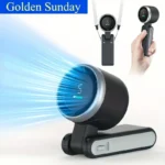 3-in-1 Fan, 5-speed, 3600mAh Rechargeable Lithium Battery, USB Charging, Travel Mini Fan