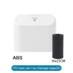 Car Trash Can (with Lid) Contains 60 (300) Garbage Bags, Small Car Trash Can, Leak-proof Mini Car Accessories - Image 14