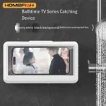 Fixed Universal Waterproof and Anti-fog Mobile Phone Case for Bathroom Shower Phone Holder Waterproof Can Touched Shower Phone - Image 4