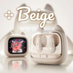 Zombies Cat B19 Smart Touch Screen Earphone HiFi Stereo Bluetooth 6.0 Headphones ENC Call Noise Reduction TWS Wireless Earbuds - Image 9