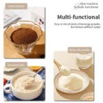 Automatic Stirring Cup Rechargeable Portable Coffee Electric Stirring Stainless Steel Mixer Rotating Magnetic Self Stirring Mugs - Image 5
