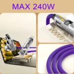 4-IN-1 240W USB Type C To USB C Cable PD Fast Charger Wire For iPhone 16 Pro Max 15 iPad Xiaomi Samsung Tablet 1M Data Cord - Image 2