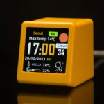 GeekMagic Ultra Smart WiFi Weather Station Bed Clock with Photo Album Gif Animation Desktop Decoration - Image 6