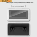 Fixed Universal Waterproof and Anti-fog Mobile Phone Case for Bathroom Shower Phone Holder Waterproof Can Touched Shower Phone - Image 6
