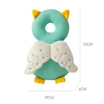 1-3T Toddler Baby Head Protector Safety Pad Cushion Back Prevent Injured Angel Bee Cartoon Security Pillows Protective Headgear - Image 2