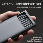 25 in 1 mini screwdriver set,flat head and cross shaped small screwdrivers, suitable for electronic products,Halloween,Christmas - Image 4