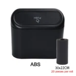 Car Trash Can (with Lid) Contains 60 (300) Garbage Bags, Small Car Trash Can, Leak-proof Mini Car Accessories - Image 19