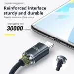 120W USB Type C Cable Type C to Type C Fast Charging Cord USB C Quick Charge Phone Cables For Samsung Xiaomi Huawei Realme - Image 2