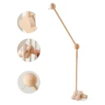 Baby Wooden Bedbell Bracket 0-12 Months Bed Bell Bracket Wooden Mobile Newborn Crochet Bed Bell Hanging Toys Newbaby Rattle Toys - Image 6
