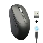 Wireless Mouse Bluetooth Compatible 5.2 USB 2.4Ghz Mice Ergonomic Wireless Office Mouse for iPad MacBook Tablet Laptop Computer - Image 8