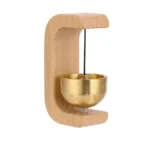 Hanging Decorations Japanese Wooden Wind Chimes Wireless Doorbell Entrance Door Bell Decorative Wind Bell for Home Opening - Image 5
