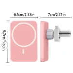 HOMEFISH F188A Magnetic Car Wireless Charger For PhonePadWatch Car Phone Holder Stand Mount Fast Charging Station - Image 3