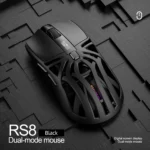 SmailWolf RS8 Bluetooth wireless 2.4g gaming mouse triple-mode lightweight e-sports gaming 1K return rate 10000DPI computer - Image 11