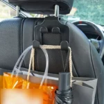 Car Back Seat Hook Hanging Storage Mobile Phone Holder Stand Lazy Rear Seat Phone Headrest Bracket For iPhone Samsung All Phones - Image 4