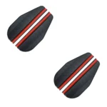2PCS Car Rearview Mirror Rain Eyebrow Carbon Fiber Sun Visor Shade Cover Protector Clear Vision for Rain Car Mirror Accessories - Image 8