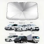 Multi Purpose Convenient Foldable Car Windshield Sunshades Interior Protechor Accessorie Part Auto Parasol Umbrella Front Covers - Image 6
