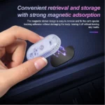 1 PC Multi Color Car Light Wireless LED Touch Light Roof Light Sensor Read Lamp Mini USB Charging Light Car Interior Accessories - Image 3